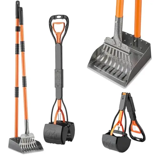 38" Rake & Tray + 28" Scooper