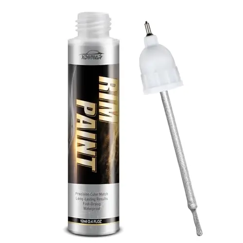 XDOTOAR silver wheel touch up paint pen with dual applicator