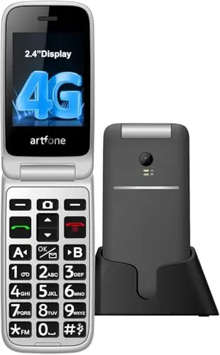 Flip Phone Unlocked for Seniors (Grey)