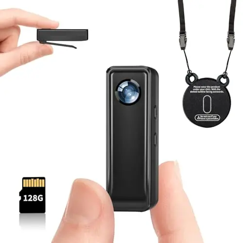 Mini 4K Clip-On Camera (128GB)