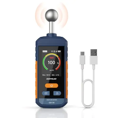 Non-destructive Moisture Reader for Drywall & Wood