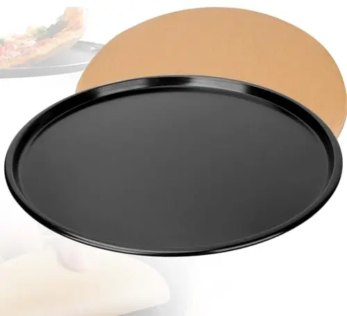 Stainless Steel, Holeless, with Baking Paper