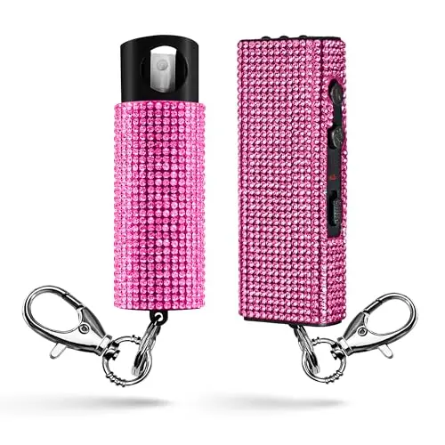 Fashion Stun Gun + Pepper Spray
