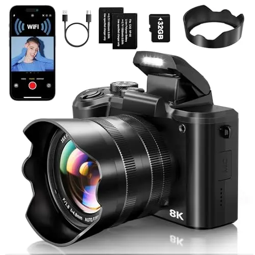 8K, 88MP, Wi-Fi, 6-Axis Stabilization