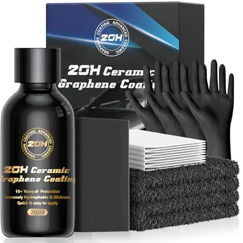 DRONAR 20H Professional Graphene Ceramic Coating bottle and application kit