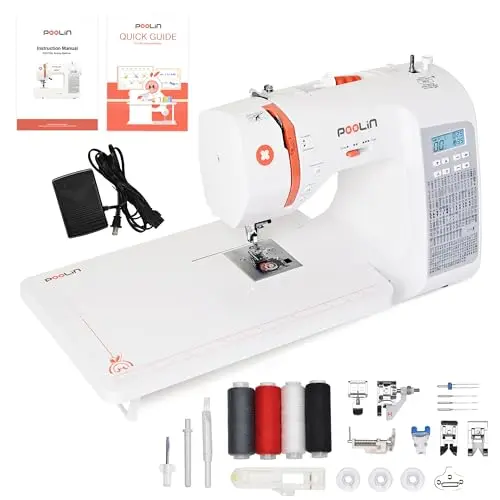 200-Stitch Computerized Machine w/ LCD Screen