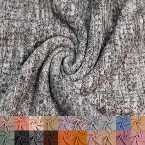 Texco rayon rich waffle knit fabric for stretchy pajamas