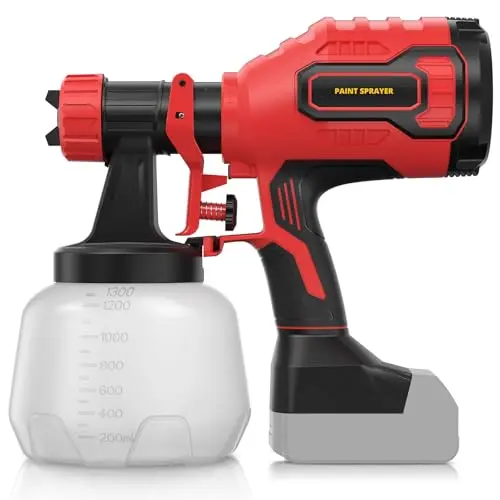 3D VO INN brushless cordless paint sprayer compatible with Milwaukee batteries