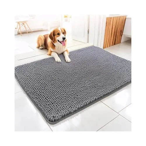 Washable, Non-Slip Chenille, 48"x24"