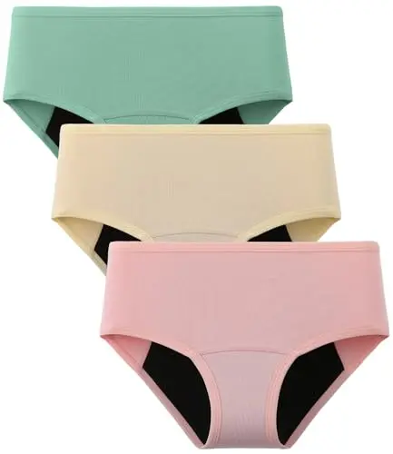Bamboo Viscose, Leakproof, Lightweight Briefs