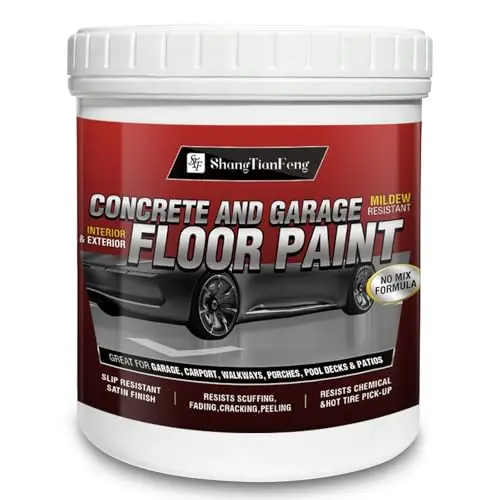 ShangTianFeng professional epoxy floor paint in sea gray