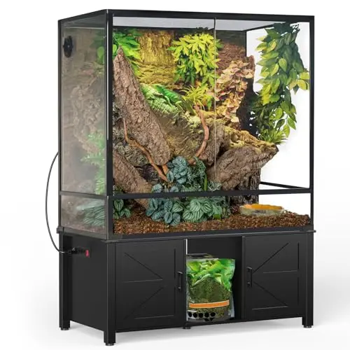 Furniture-Style Stand for Large Snake Enclosures