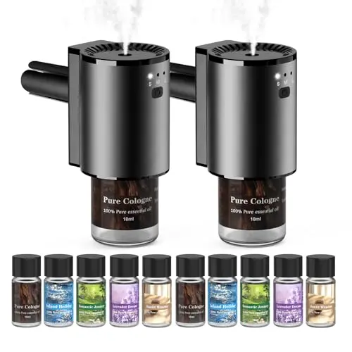 Smart Diffuser with 5 Scents & 10 Refills