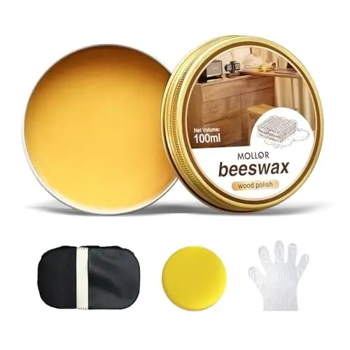 MOLLOR Wood Wax with application tools