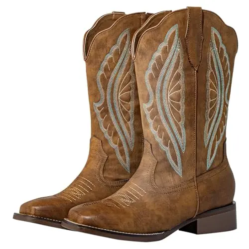Brown, Extra Wide, Women's
