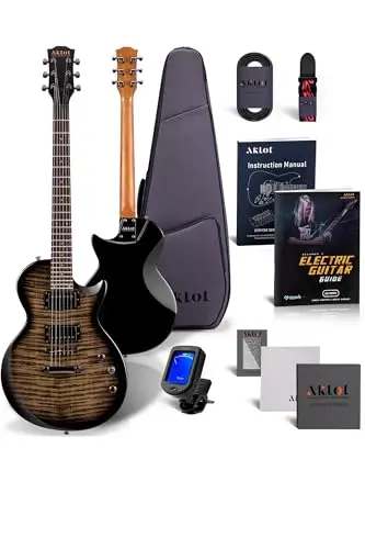 Obsidian Black - Dual Humbuckers, Coil-Split
