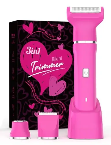 IPX7 Waterproof, 3 Heads, Pink