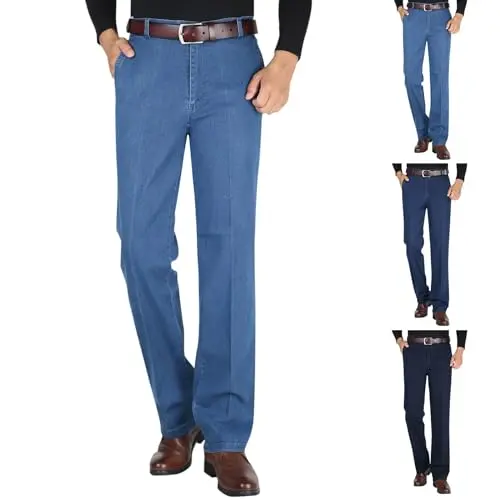 Ultra-Soft Stretch Denim for All-Day Comfort