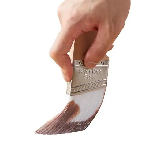 Voomey 2-inch angled paint brush with beech wood handle