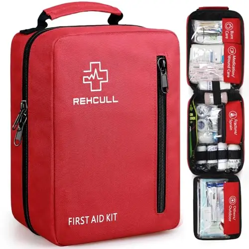 Water-Resistant Trauma Kit, Well-Organized