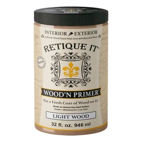 Retique It Wood'n Primer stainable wood fiber paint