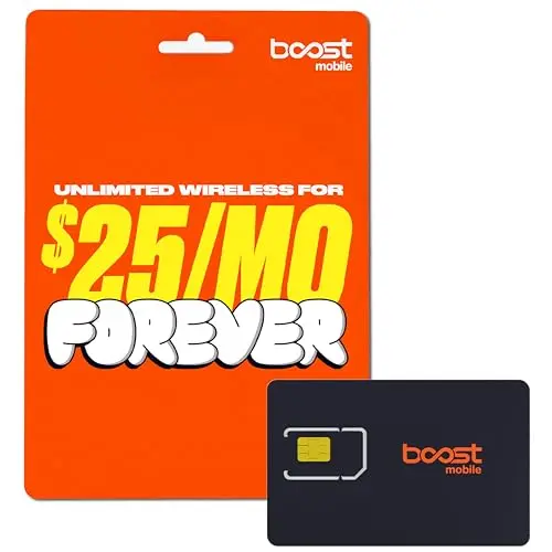 Unlimited Talk, Text & Data SIM Card