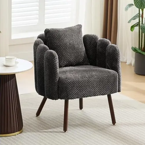Removable Backrest Vanity Armchair
