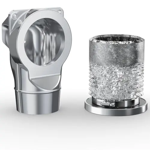 90° Mag-Coupling, 2.6ft Hose