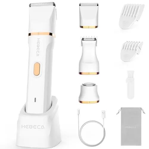 Waterproof, Rechargeable, 3 Heads