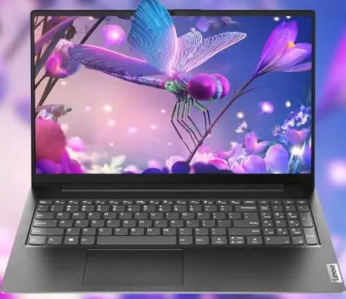 Lenovo V15 business laptop in black