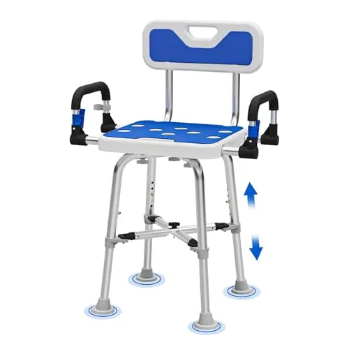 550 lb Heavy Duty, Foldable Arms & Padded Back