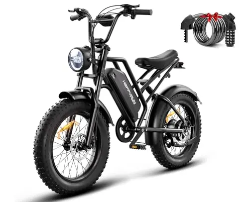 1500W, 20" Fat Tires, 32 MPH