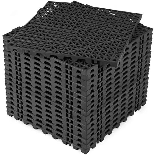 ToLanbbt interlocking PVC drainage mats for pool deck