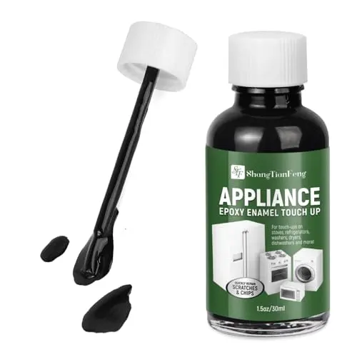 ShangTianFeng Black Touch Up Paint for dark appliance surfaces
