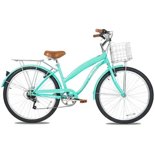 7-Speed City Cruiser with Rack & Basket