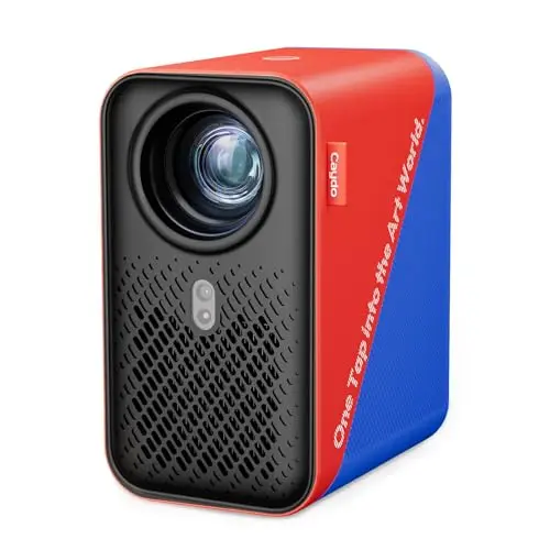 Caydo P1 portable art projector with remote control