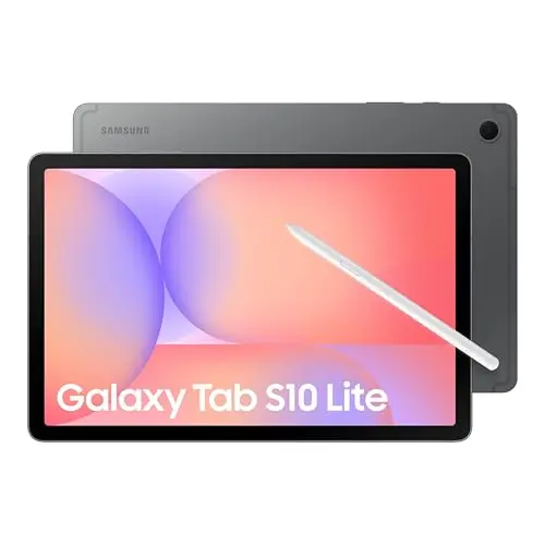 Samsung Galaxy Tab S10 Lite tablet with S Pen for creative work