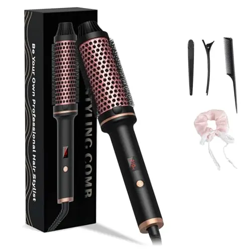 3-in-1 Electric Round Brush - Styling Tool