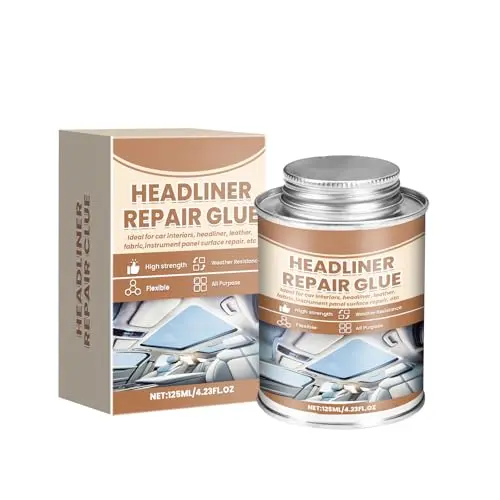 Generic headliner repair glue with brush for car interiors