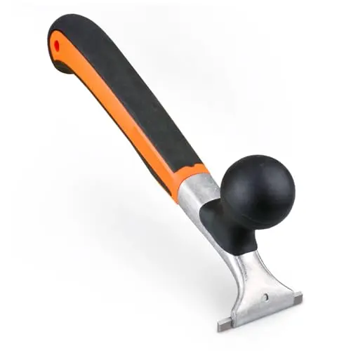 Lenura heavy-duty carbide scraper with ergonomic handle for tough surfaces