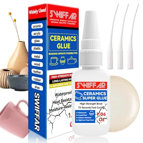 SWIFFAR ceramic glue with precision applicator