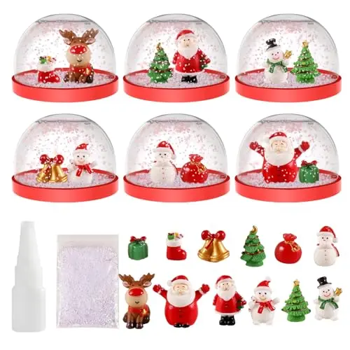 Karsspor compact snow globe kit with festive toys