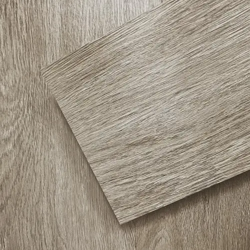 VIVIDCOZYTILE washed beige oak wood grain vinyl plank flooring