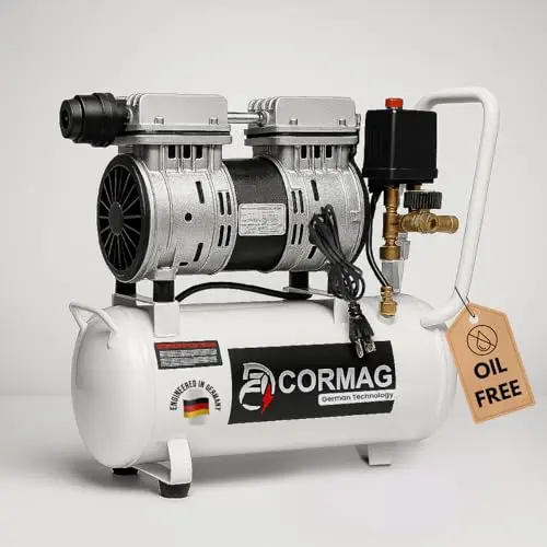 Brevix electric air compressor for DIY spray painting