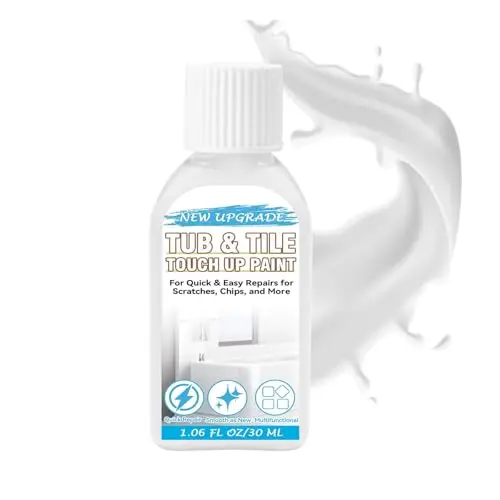 Balldanlu white touch-up paint for tub and tile repairs