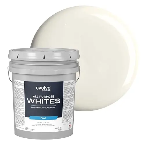 EVOLVE Latex Flat Interior Paint for walls and ceilings