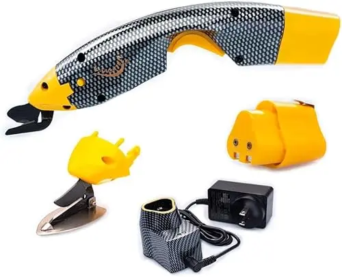 CXCTCT heavy duty electric fabric scissors cutting denim and canvas