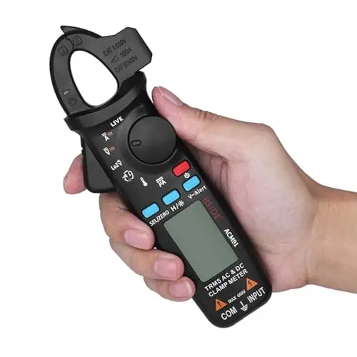 kranero digital multimeter clamp with V-alert voltage detection
